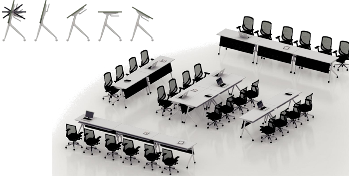 现代新派办公桌椅53